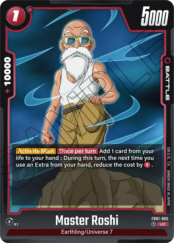 Master Roshi - FB01-005 - Red