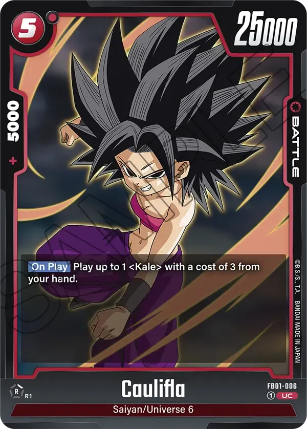 Caulifla - FB01-006 - Red