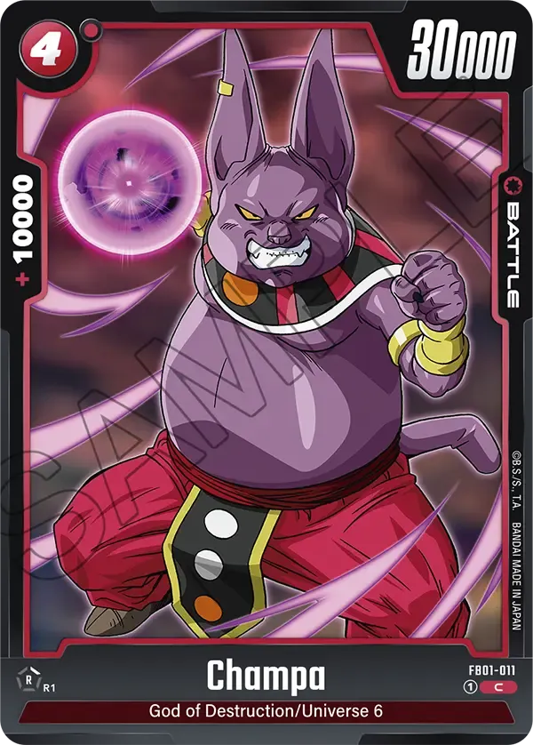 Champa - FB01-011 - Red