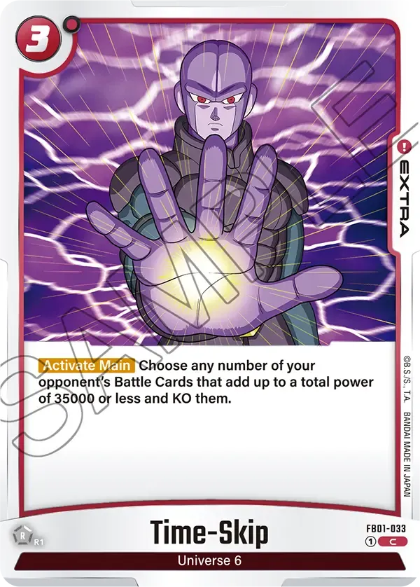 Time-Skip - FB01-033 - Red