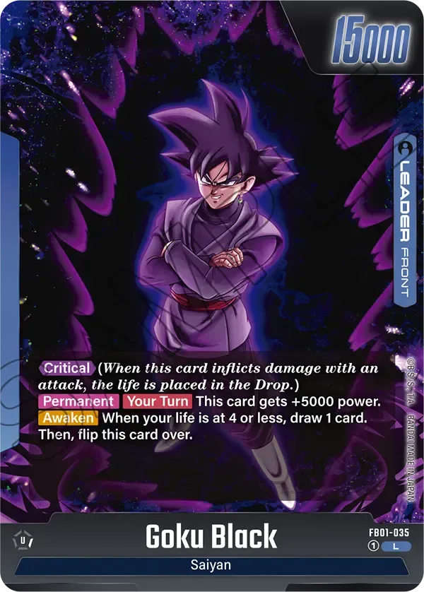 Goku Black - FB01-035 - Blue