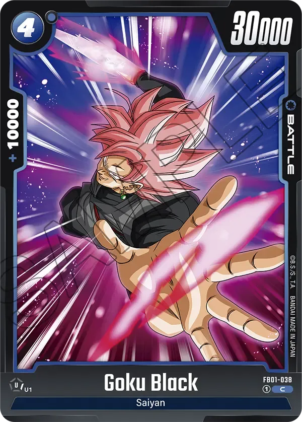 Goku Black - FB01-038 - Blue