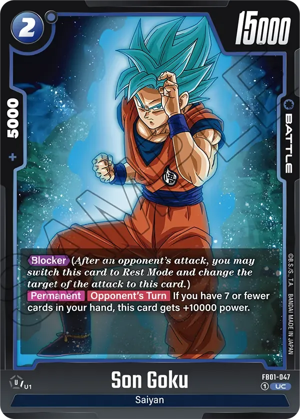 Son Goku - FB01-047 - Blue