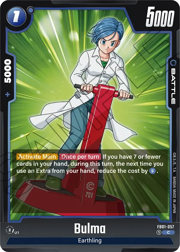 Bulma - FB01-057 - Blue
