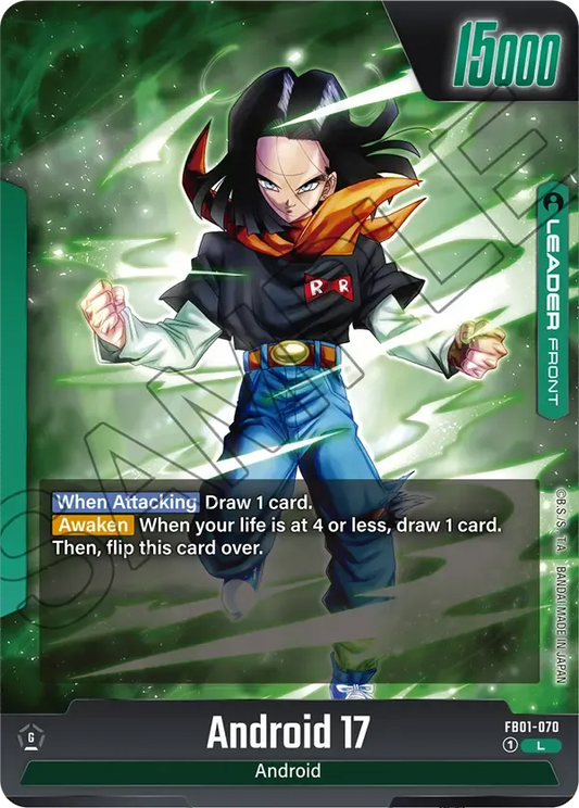 Android 17 - FB01-070 - Green