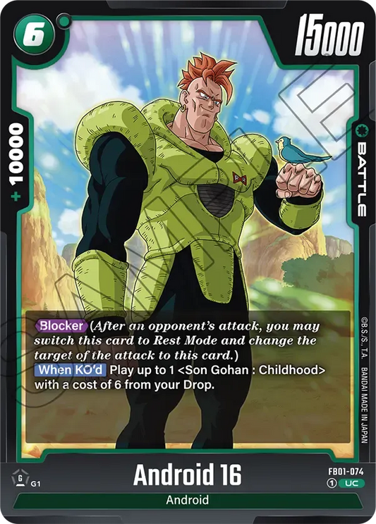 Android 16 - FB01-074 - Green