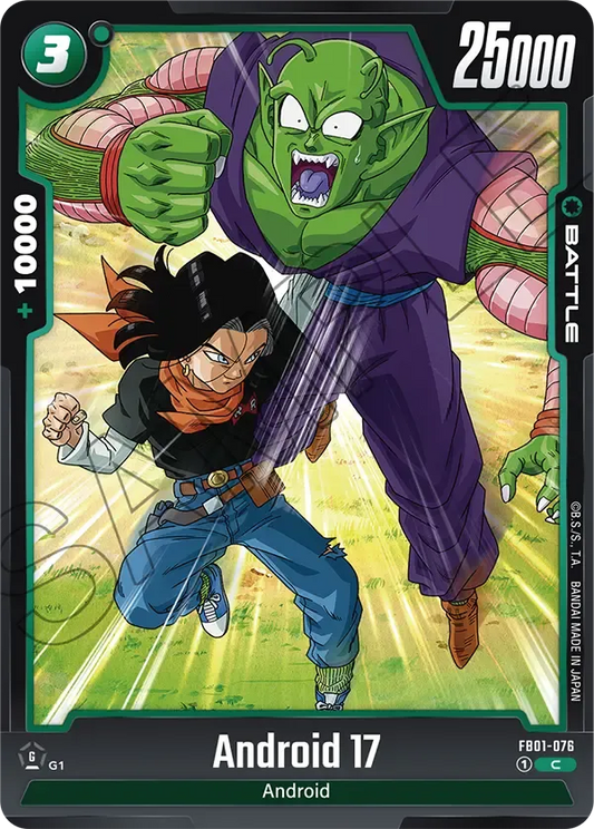Android 17 - FB01-076 - Green