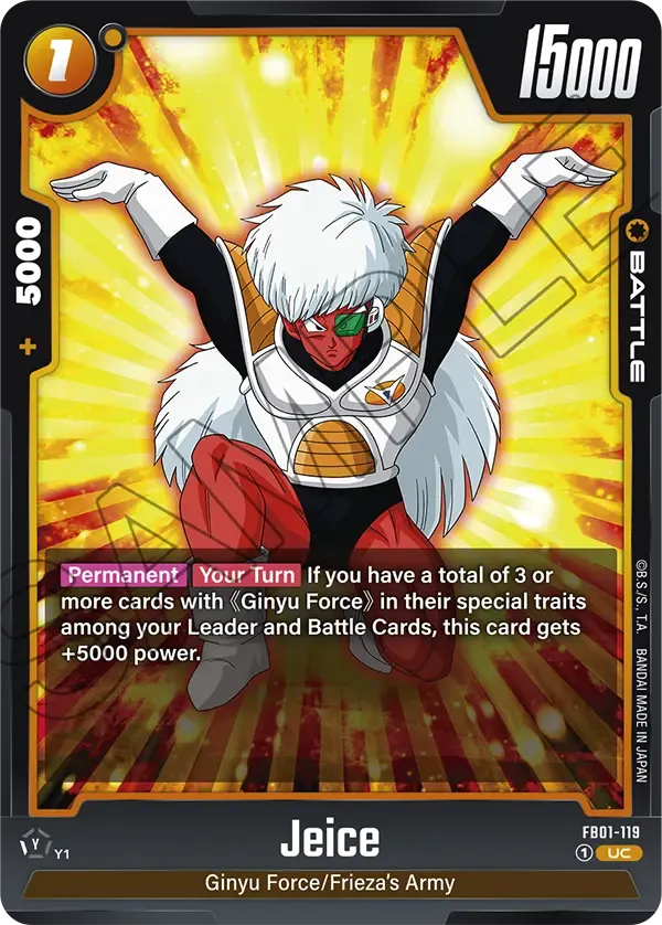 Jeice - FB01-119 - Battle