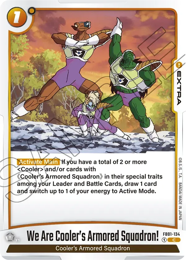 We Are Cooler's Armored Squadron! - FB01-134 - Extra – MetaGaming