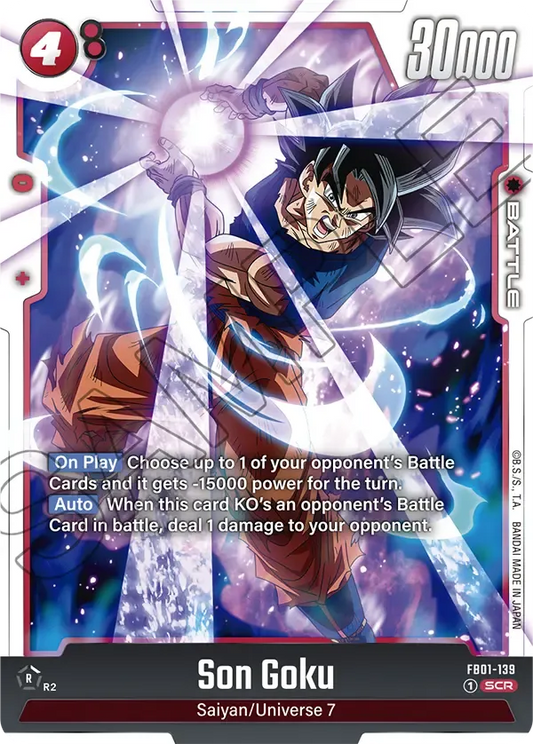 Son Goku - FB01-139 - Battle