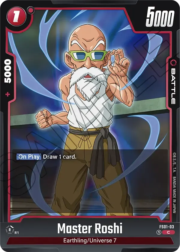 Master Roshi - FS01-03 - Red – MetaGaming