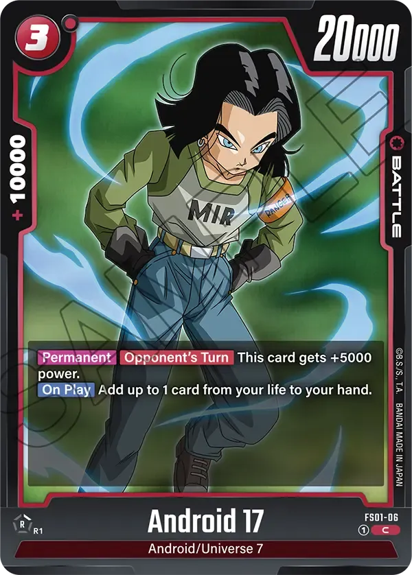 Android 17 - FS01-06 - Red