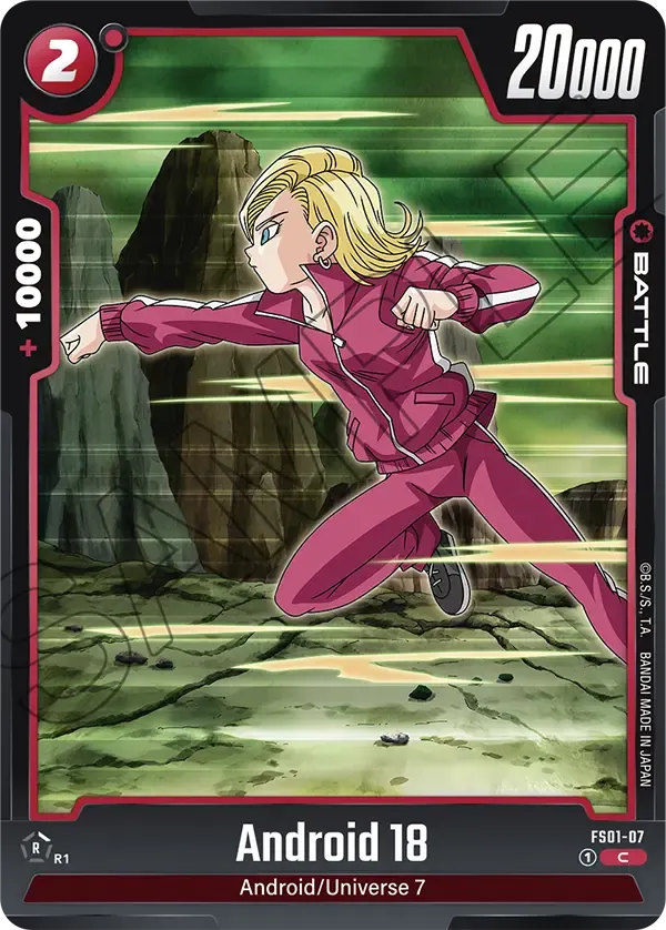 Android 18 - FS01-07 - Red