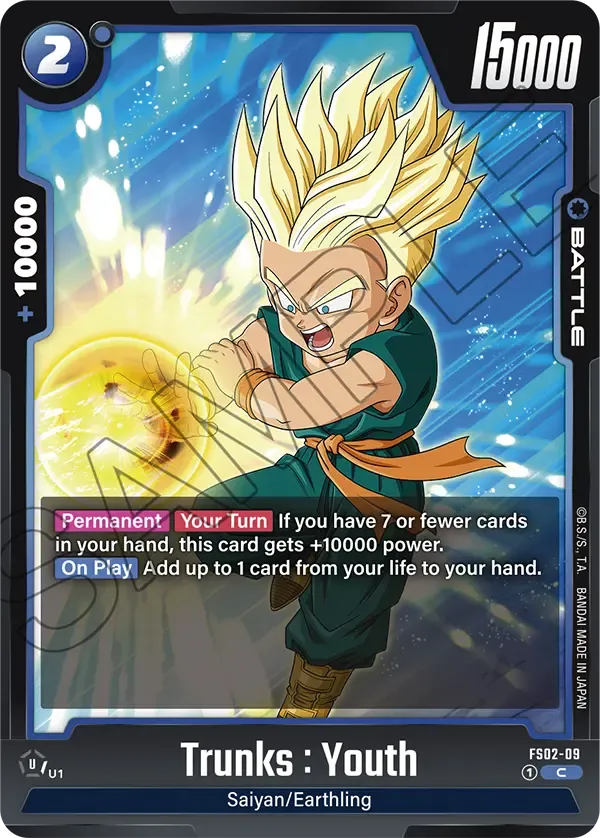 Trunks : Youth - FS02-09 - Blue