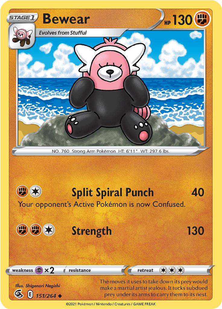 Bewear - 151/264 - Uncommon