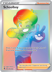 Schoolboy - 276/264 - Rainbow Rare