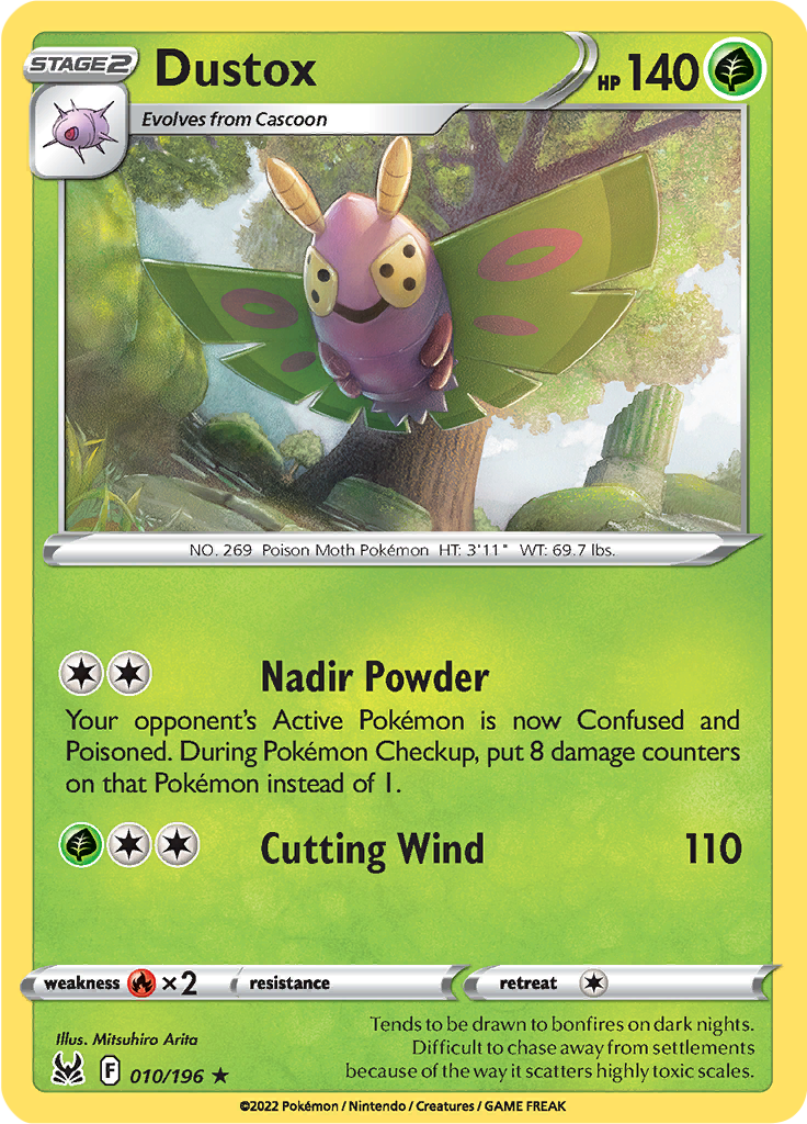 Dustox - 10/196 - Rare