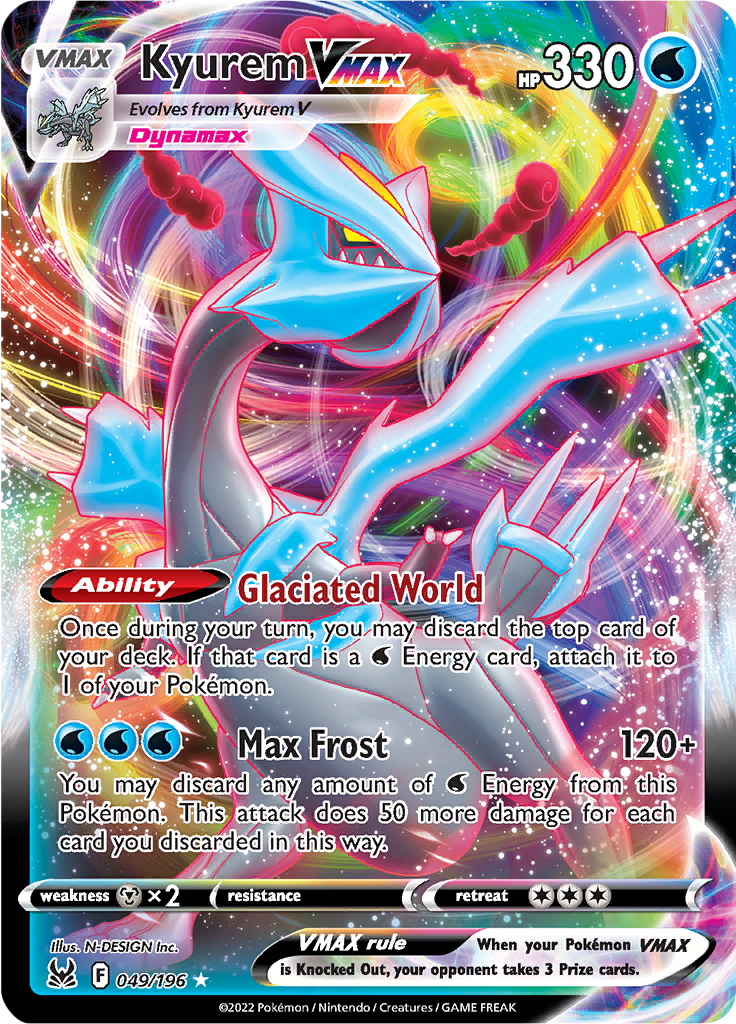 Kyurem VMAX - 49/196 - Ultra Rare