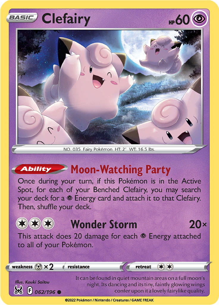 Clefairy - 62/196 - Common
