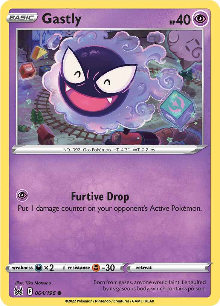 Gastly - 64/196 - Common