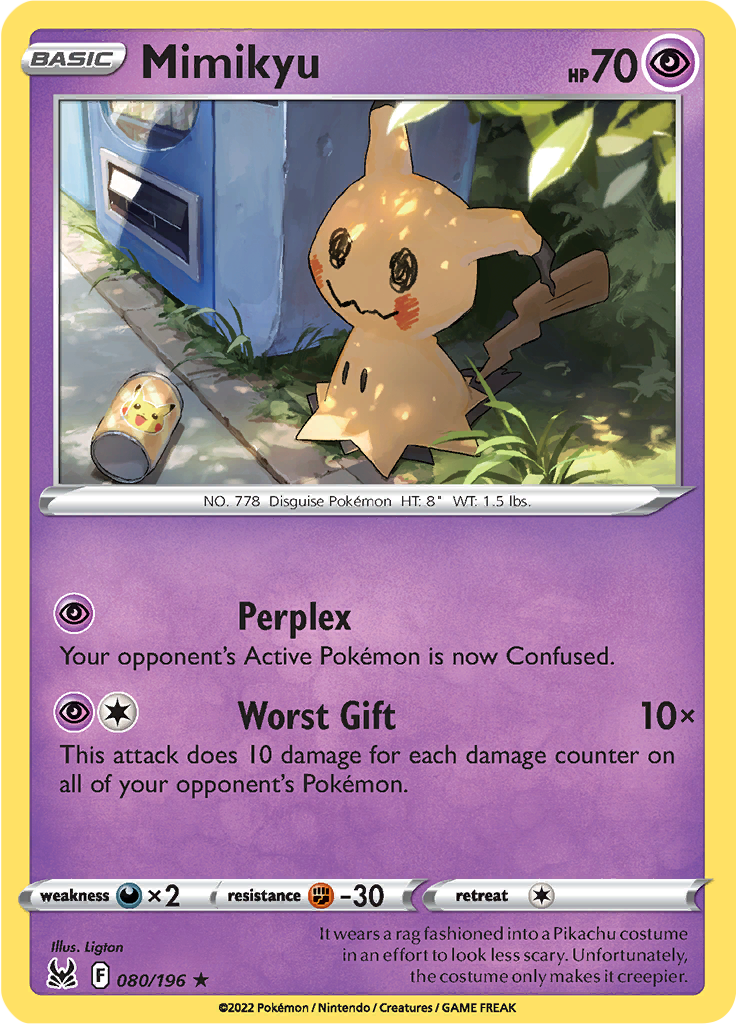 Mimikyu - 80/196 - Rare