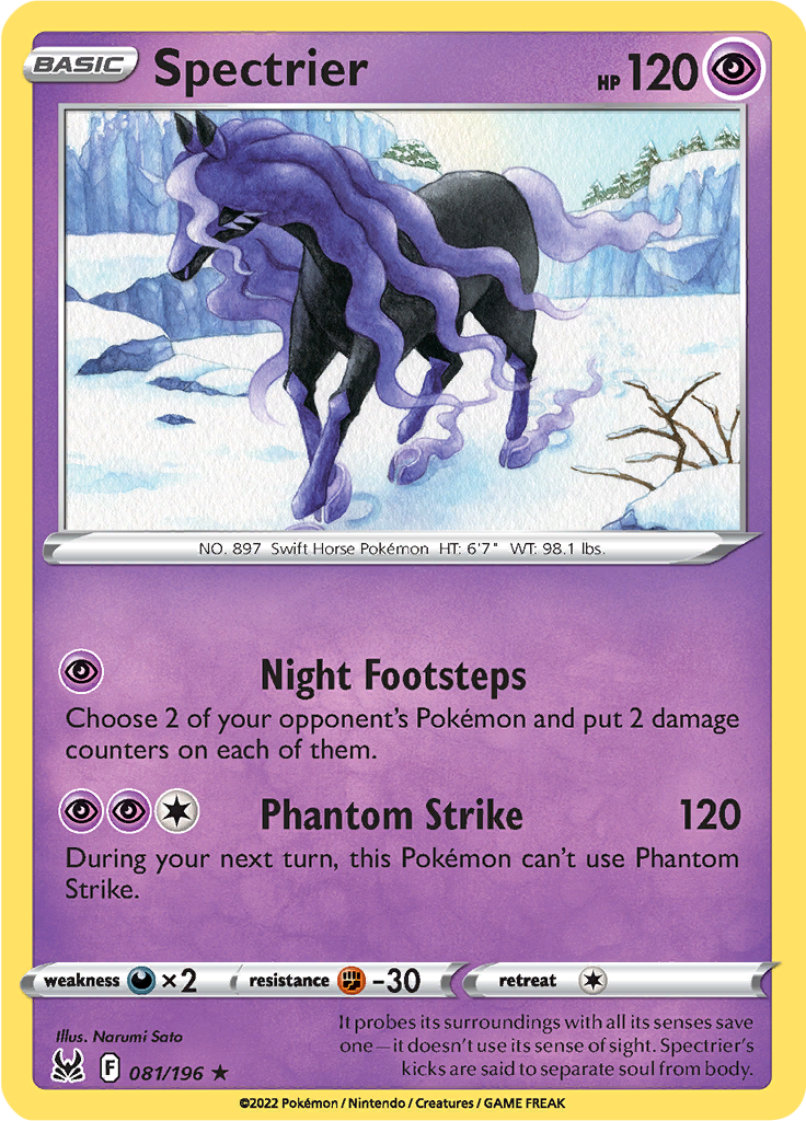 Spectrier - 81/196 - Holo Rare