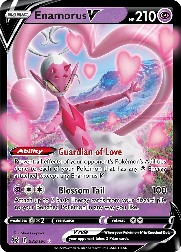Enamorus V - 82/196 - Ultra Rare