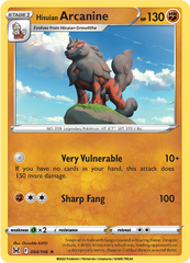 Hisuian Arcanine - 84/196 - Holo Rare