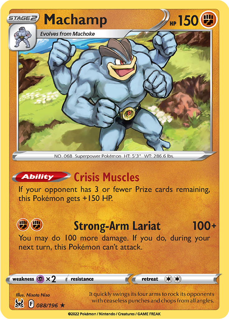 Machamp - 88/196 - Holo Rare