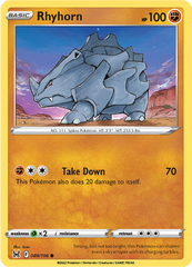 Rhyhorn - 89/196 - Common