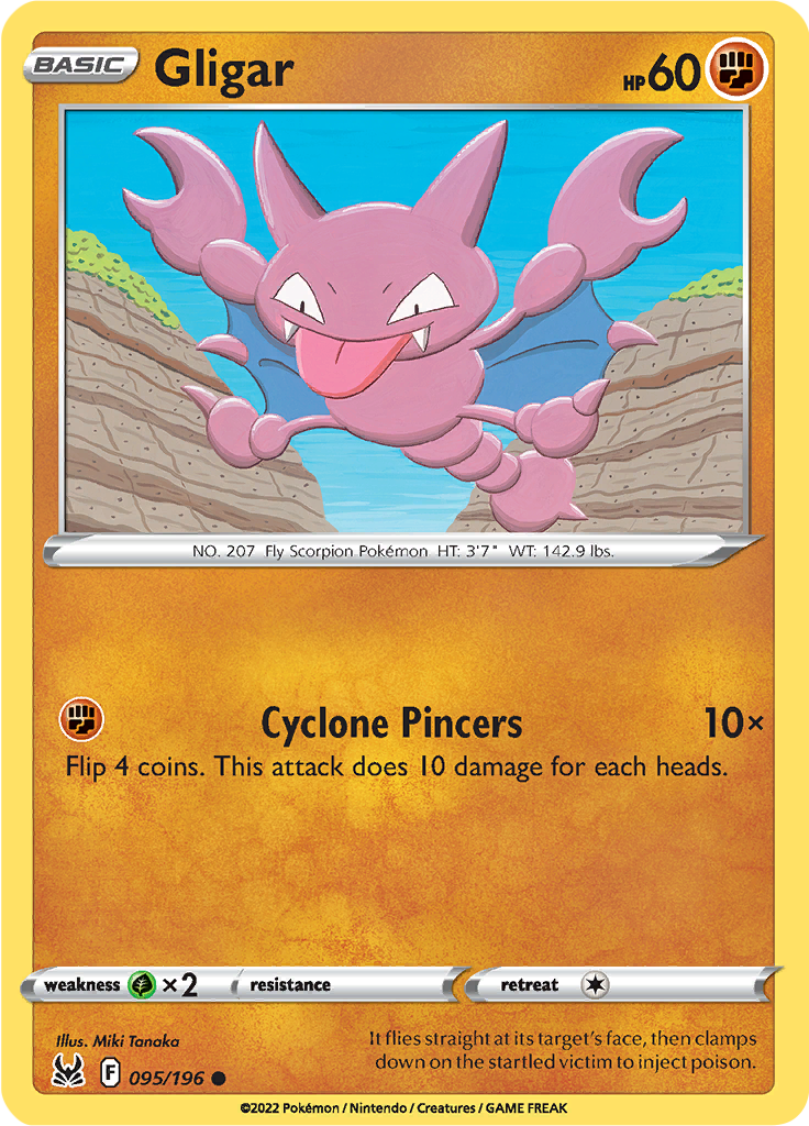 Gligar - 95/196 - Common