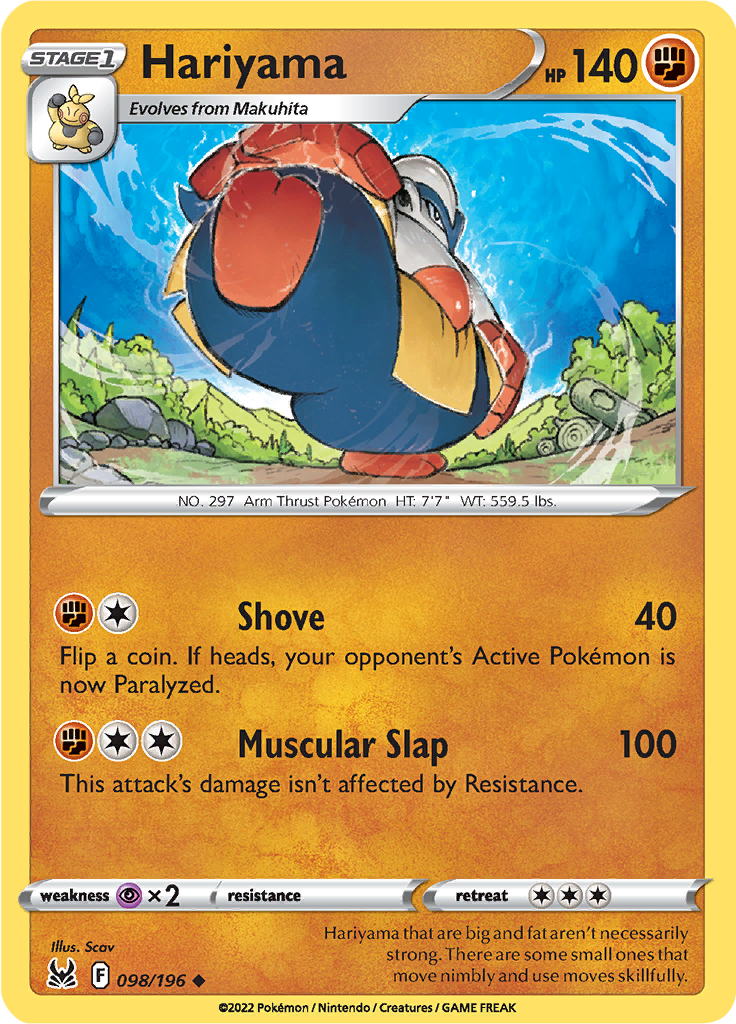Hariyama - 98/196 - Uncommon