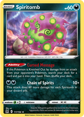 Spiritomb - 117/196 - Rare