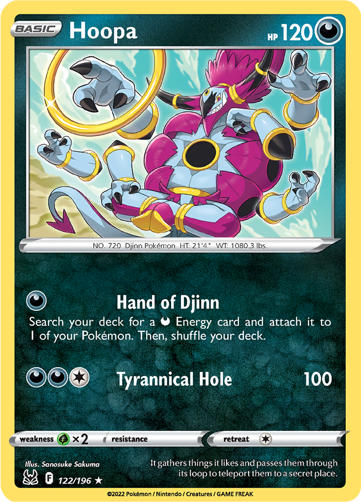 Hoopa - 122/196 - Rare