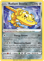 Radiant Steelix - 124/196 - Radiant Rare