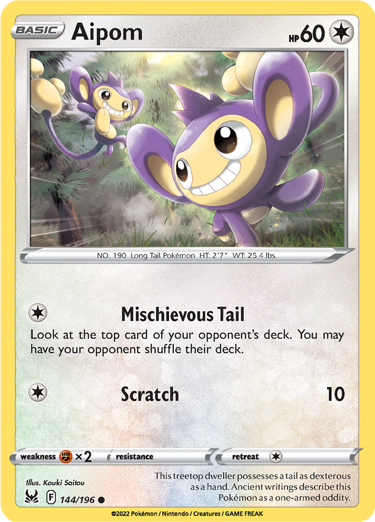 Aipom - 144/196 - Common