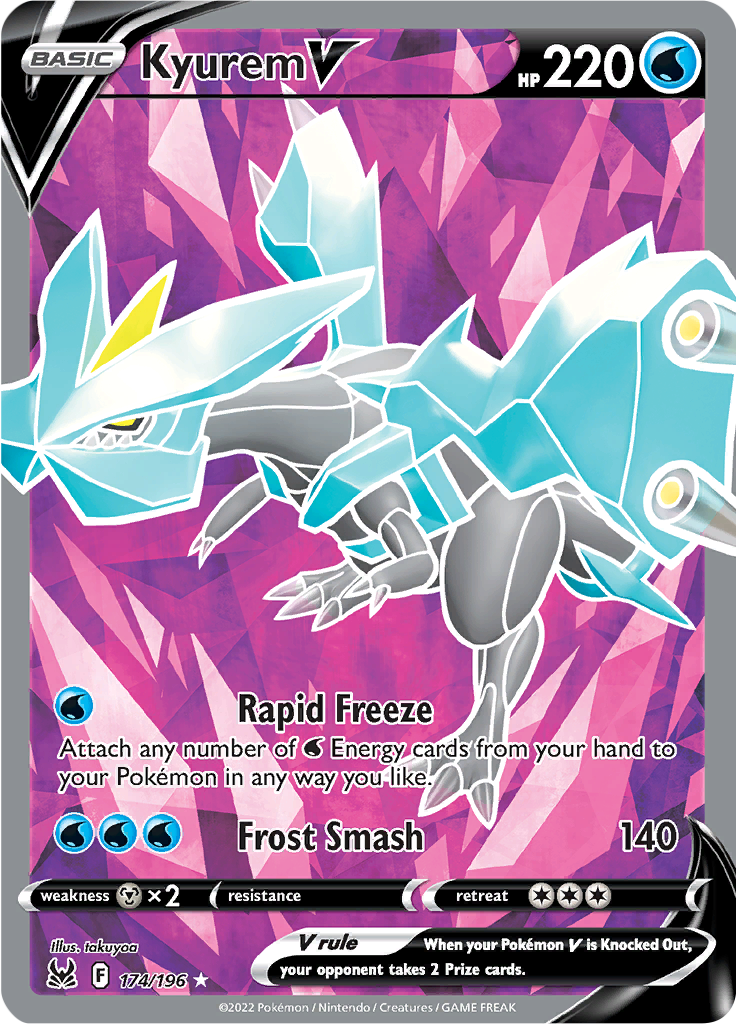 Kyurem V - 174/196 - Full Art Rare