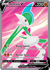 Gallade V - 181/196 - Full Art Rare