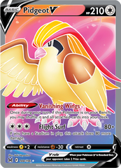 Pidgeot V - 188/196 - Full Art Rare