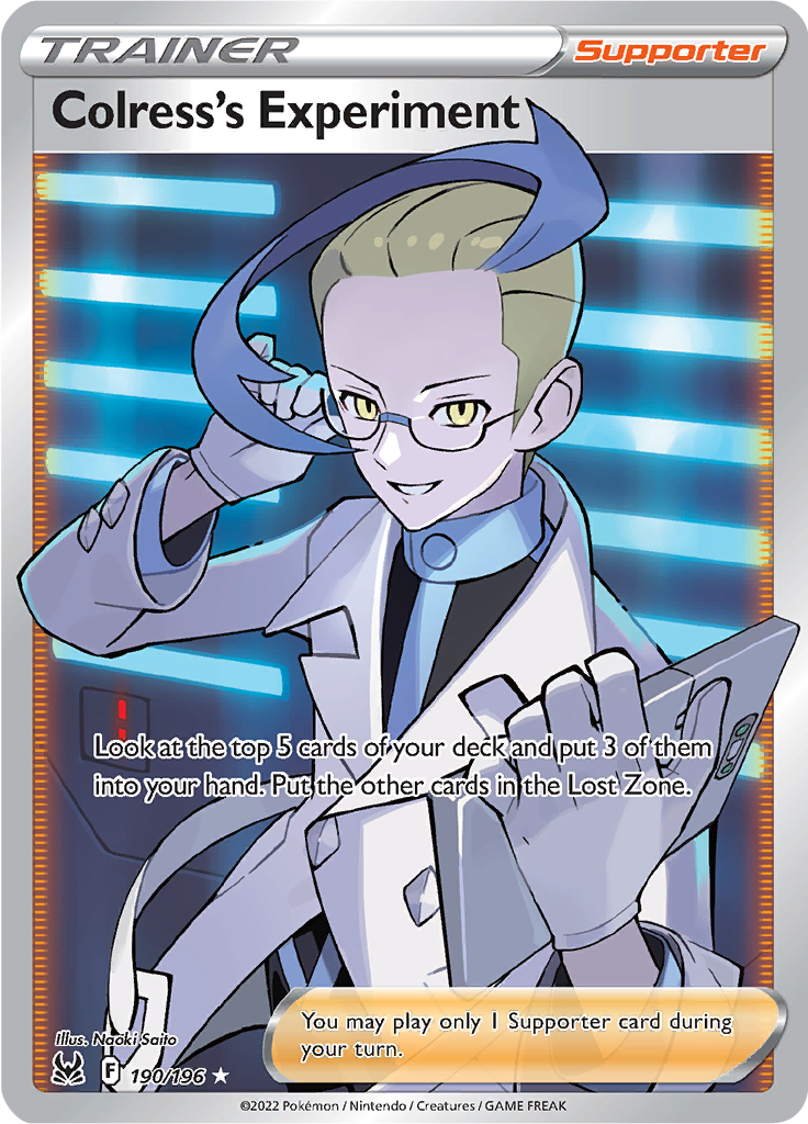 Colress's Experiment - 190/196 - Full Art Rare