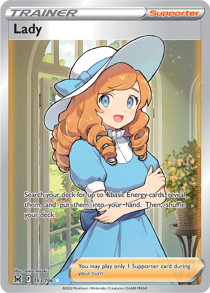 Lady - 193/196 - Full Art Rare