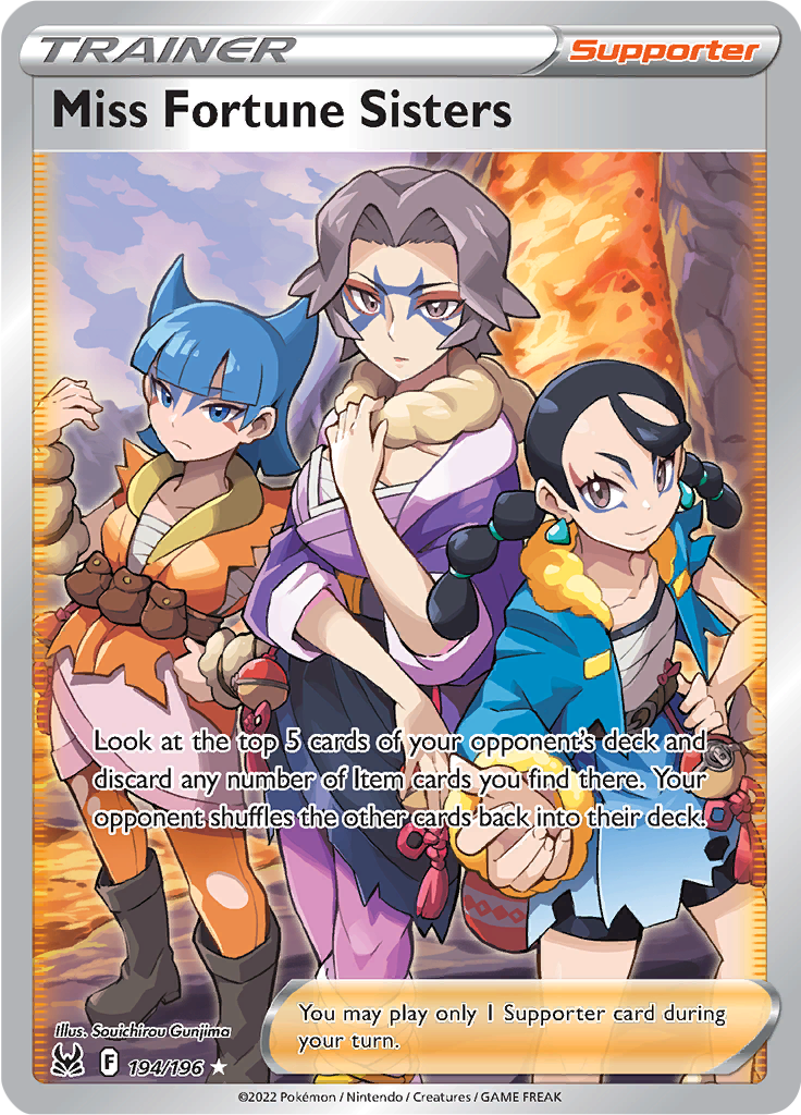 Miss Fortune Sisters - 194/196 - Full Art Rare