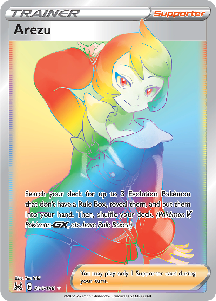 Arezu - 204/196 - Rainbow Rare