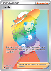 Lady - 208/196 - Rainbow Rare