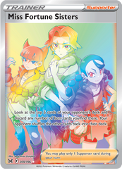Miss Fortune Sisters - 209/196 - Rainbow Rare
