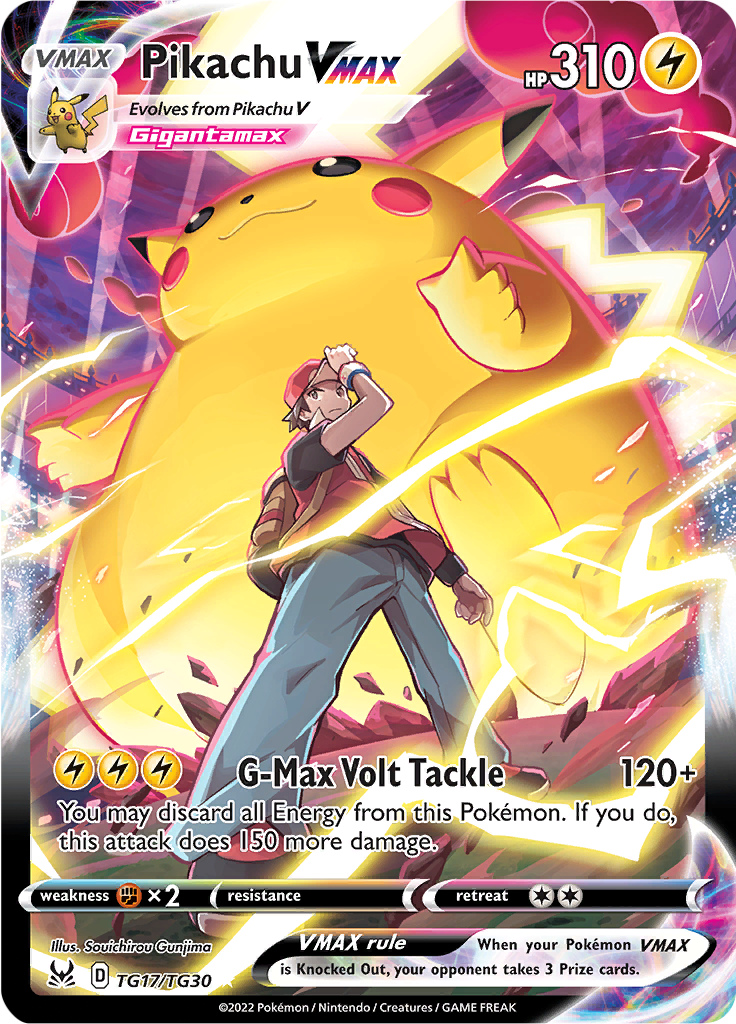 Pikachu VMAX - TG17/TG30 - Character Super Rare