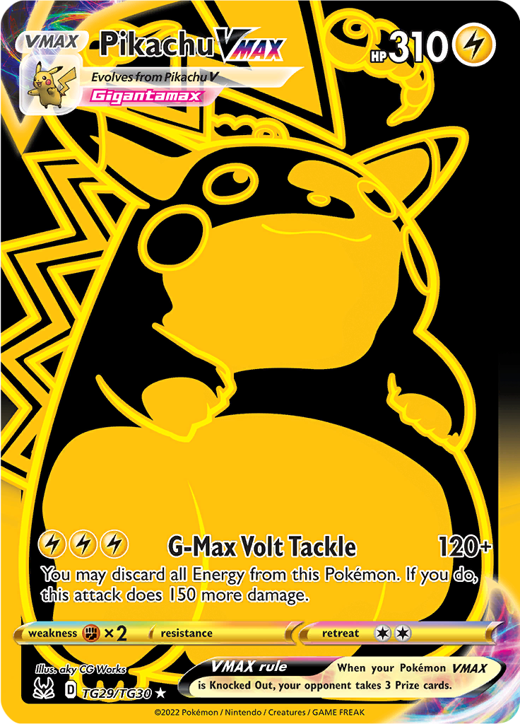 Pikachu VMAX - TG29/TG30 - Secret Rare