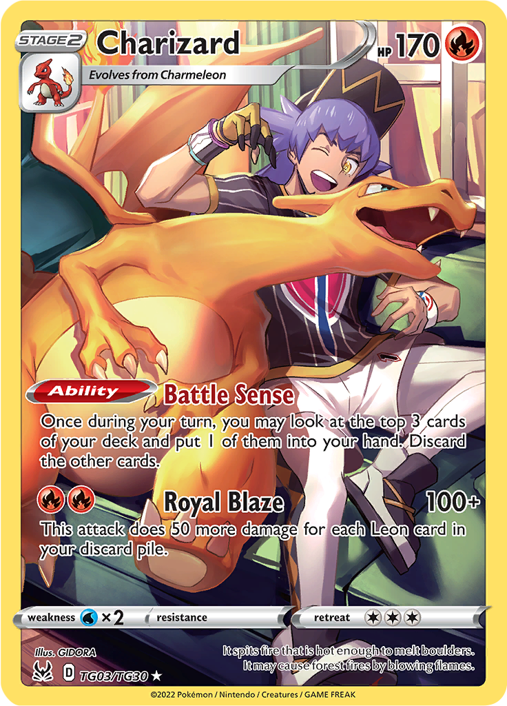 Charizard - TG3/TG30 - Character Holo Rare