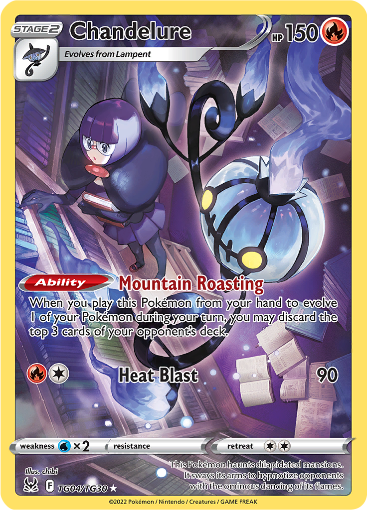 Chandelure - TG4/TG30 - Character Holo Rare