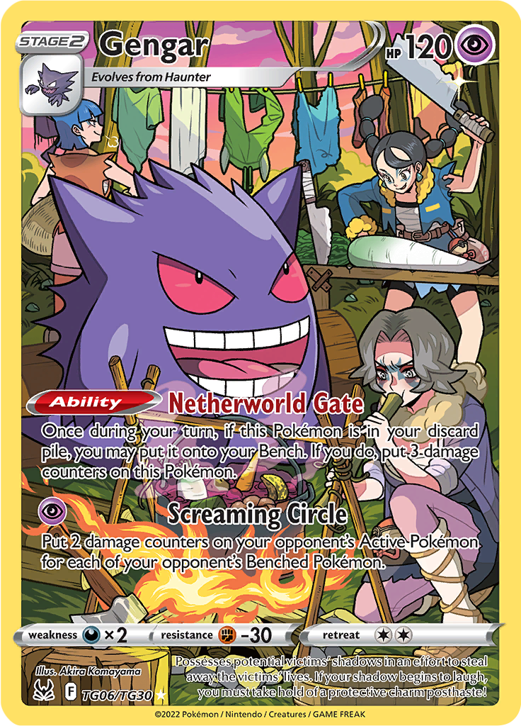 Gengar - TG6/TG30 - Character Holo Rare